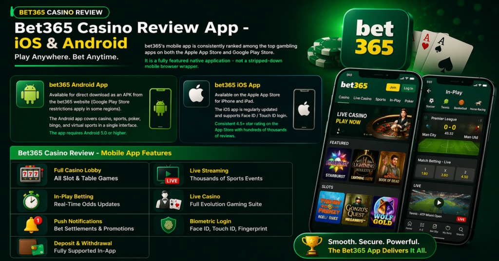 Bet365 casino review app