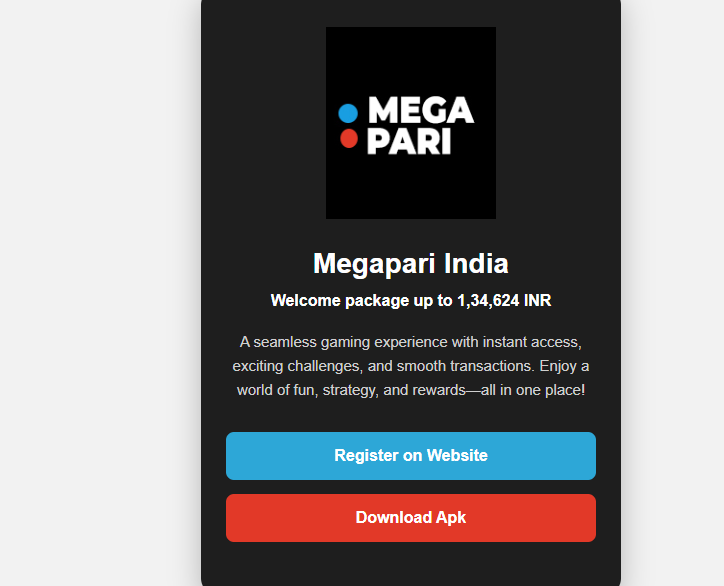 Megapari Download Page
