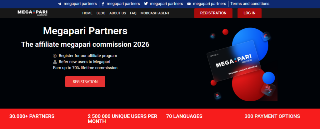 Megapari Partners Page