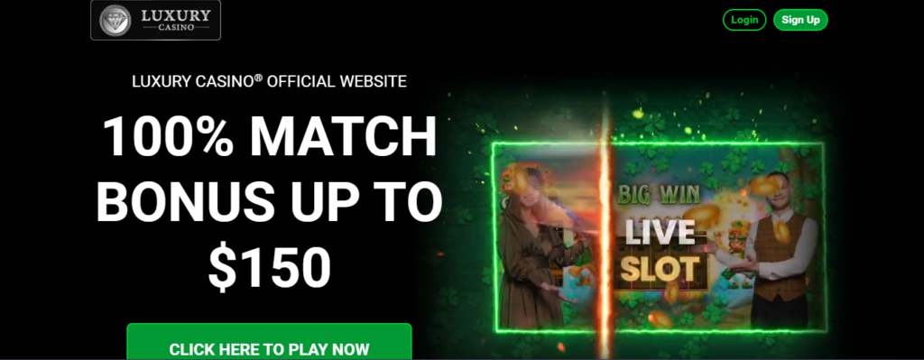 Luxury Casino Review-Homew Page